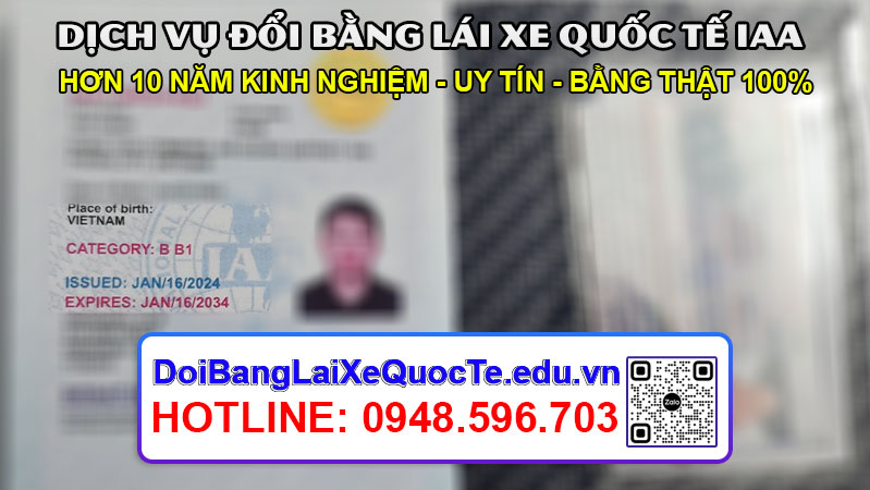 Dich vu doi bang lai xe quoc te IAA gia re co bang nhanh chong ngay 26012024 3