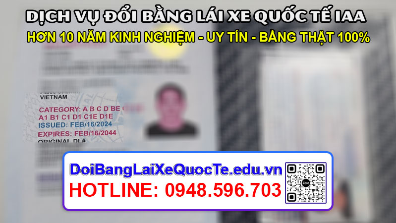 Dich vu doi bang lai xe quoc te IAA sieu nhanh Bang ve ngay 21022024 3