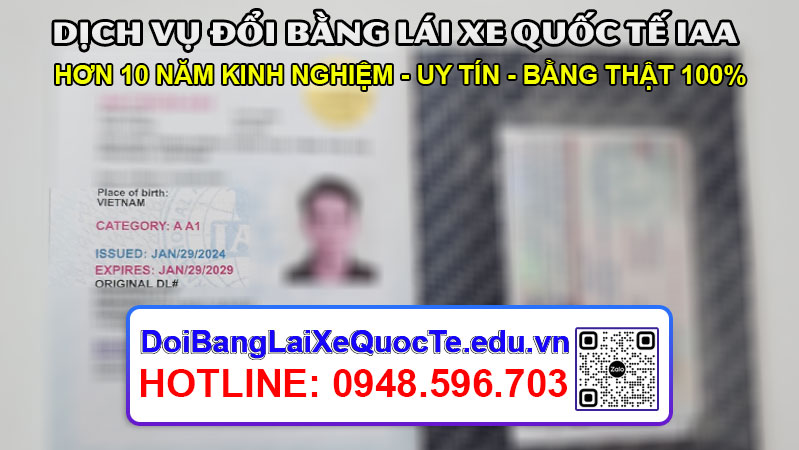 Dich vu doi bang lai xe quoc te IAA tai Go Vap – Bang ve ngay 03022024 3