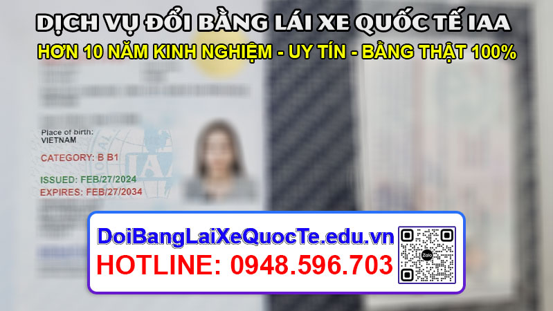 Dich vu doi bang lai xe quoc te IAA sieu nhanh Bang ve ngay 06032024 11