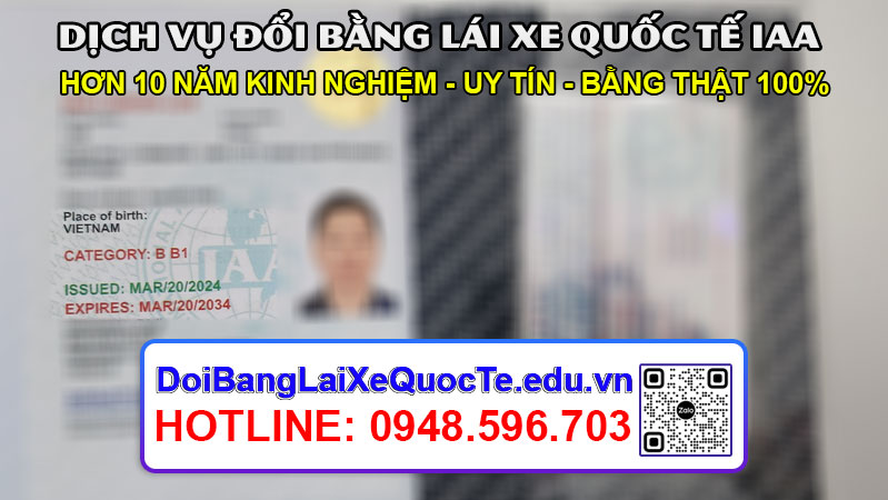 Dich vu doi bang lai xe quoc te IAA sieu nhanh Bang ve ngay 28032024 4