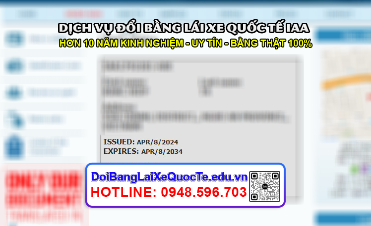 Doi bang lai xe quoc te IAA khach nhan bang Mien Phi tai My ngay 09042024 2