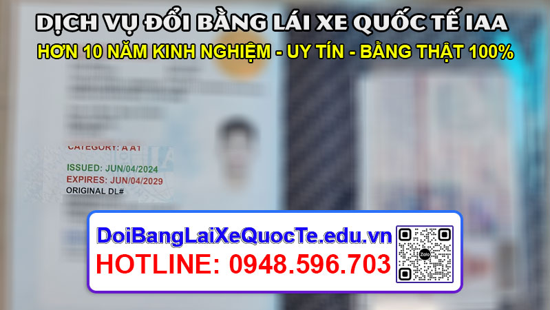 Dich vu doi bang lai xe quoc te IAA Cong Nghe Hoang Minh 11062024 2