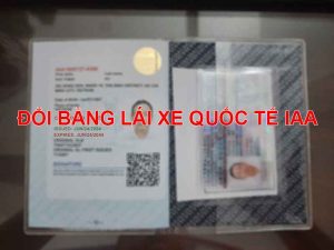 ĐỔI BẰNG LÁI XE QUỐC TẾ IAA